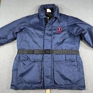 Mustang Marine Wear Coat Men's 2XL Blue Classic Flotation Insulated Buoyant